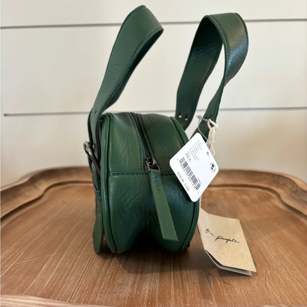 Free People Say Yes Bag in Pine NWT - Picture 5 of 7